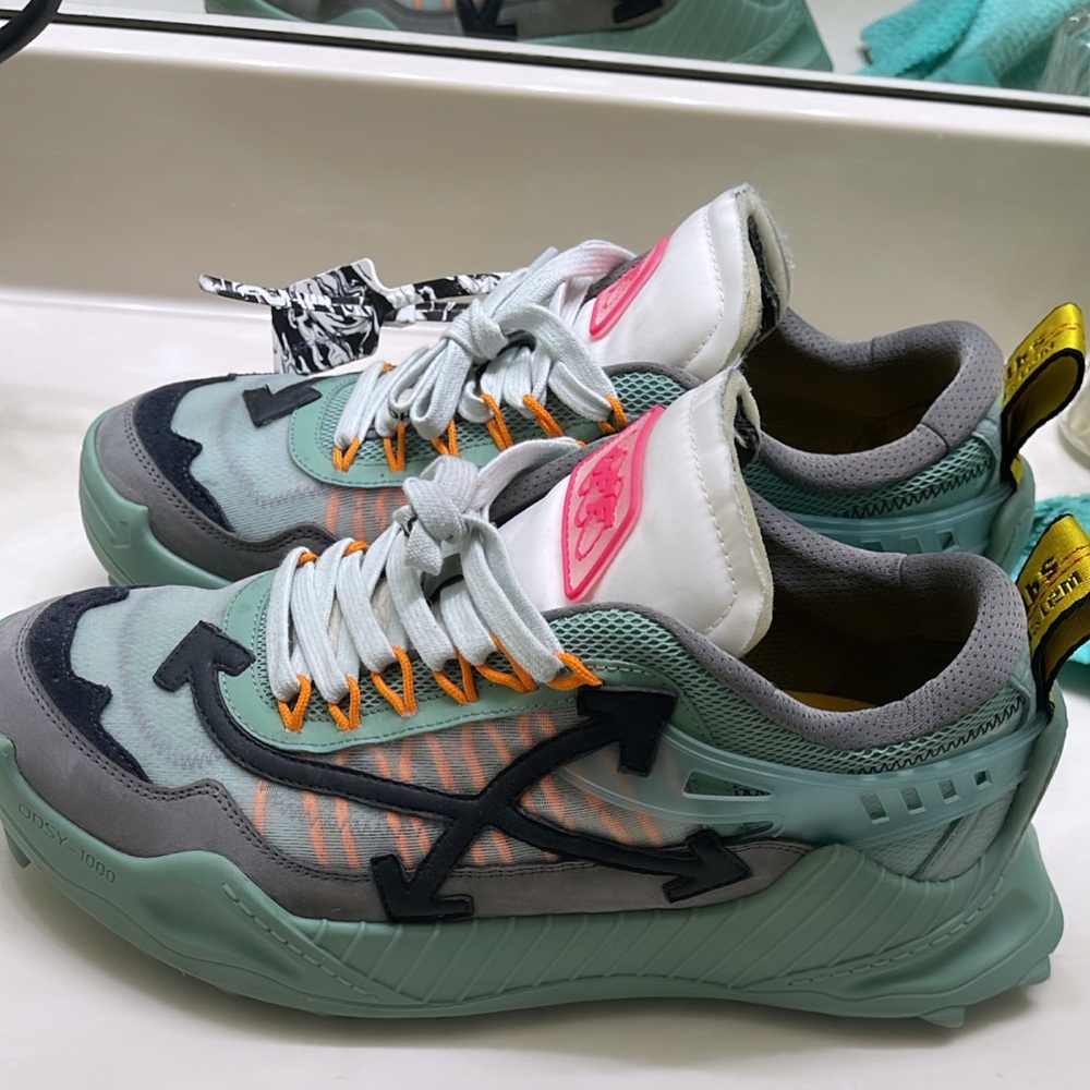 Off white sneakers